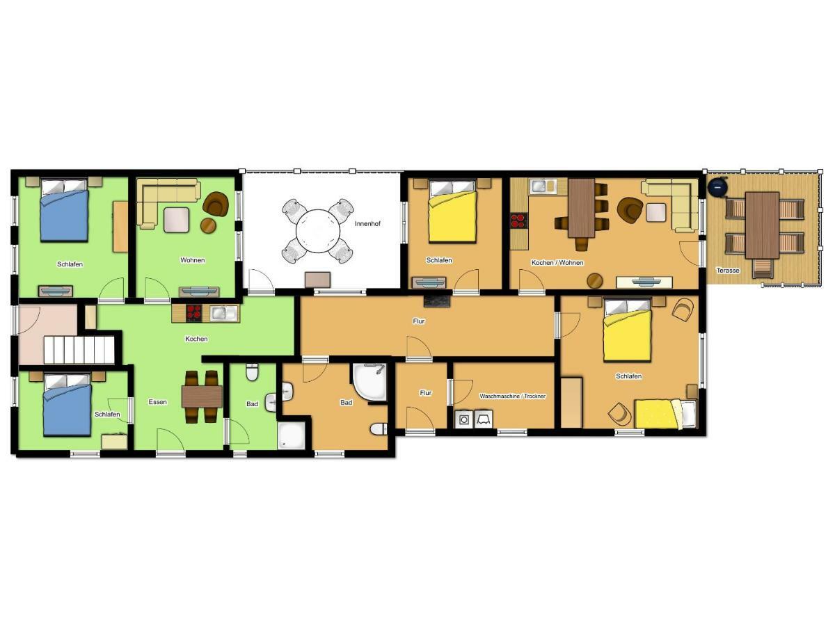 Ferienhaus Tamm-Voss Groemitz Ngoại thất bức ảnh